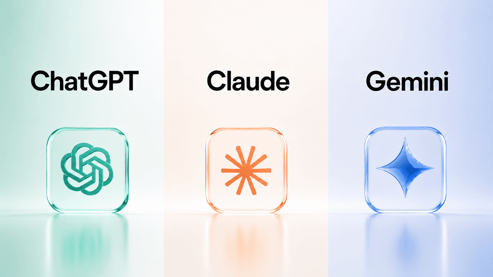 เปรียบเทียบ ChatGPT vs Claude vs Gemini 2026 เลือก AI ให้ตรงงาน